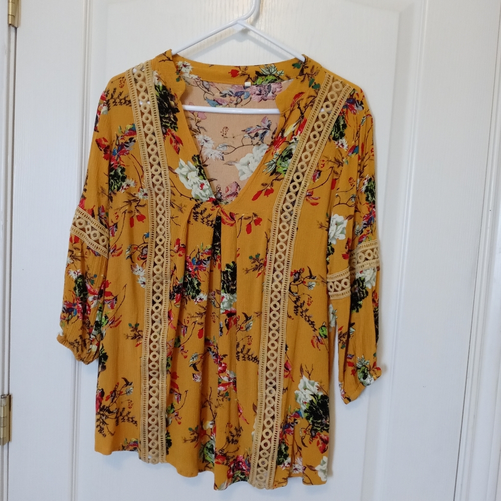 Yellow Blouse